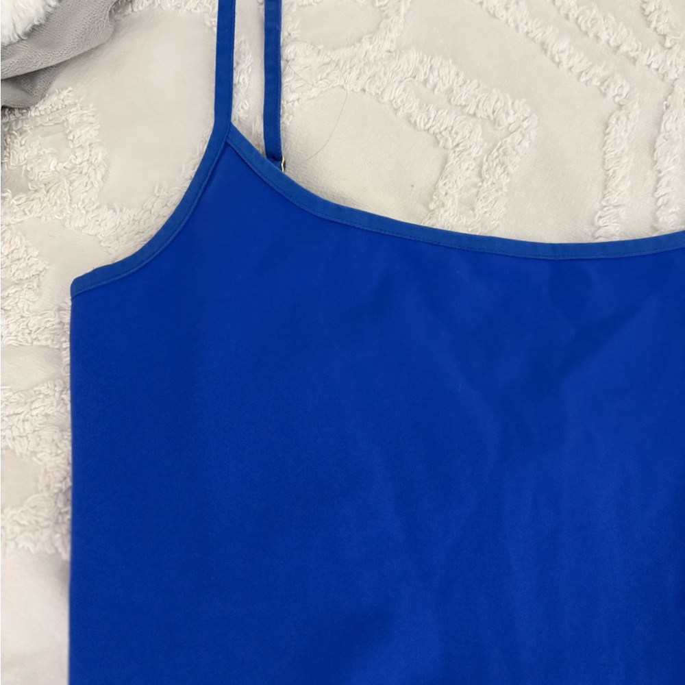 Free People Royal Blue Spaghetti Strap Bodysuit - Picture 7 of 14